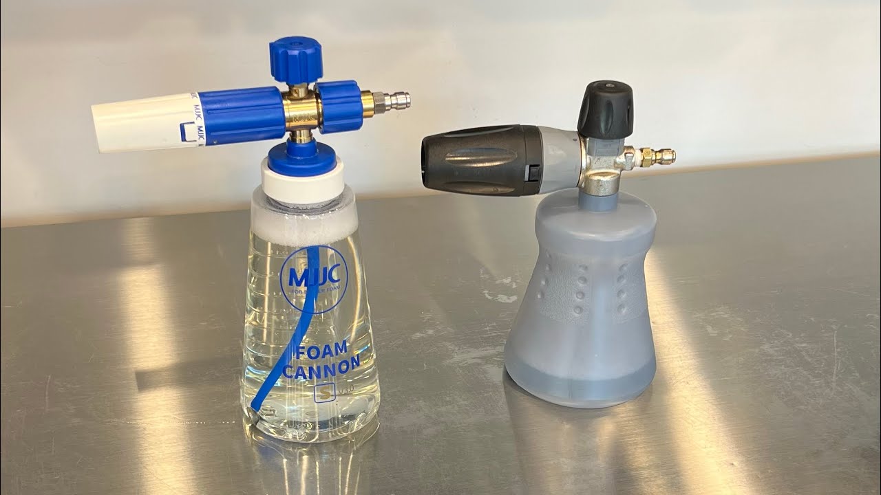 MJJC V3.0 vs. MTM HYDRO Foam Cannon