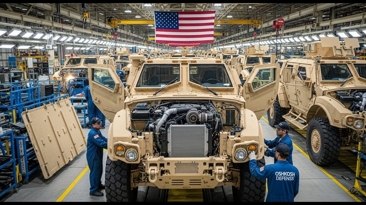 How America's $400K JLTV Is Made & Tested | Factory Build + Extreme Desert Testing