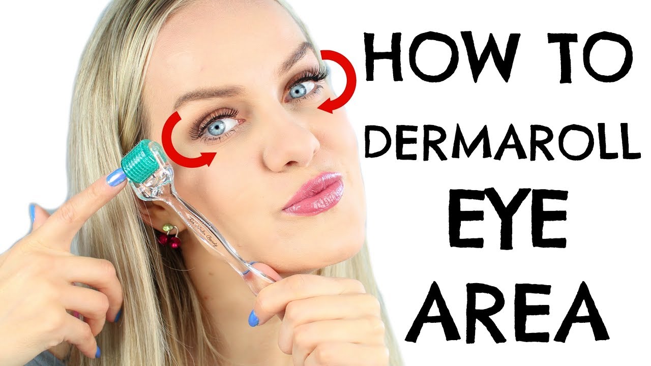 DIY Remove Undereye Bags and Crow's Feet with Dermaroller
