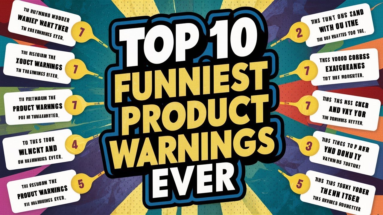 Top 10 Funniest Product Warnings Ever