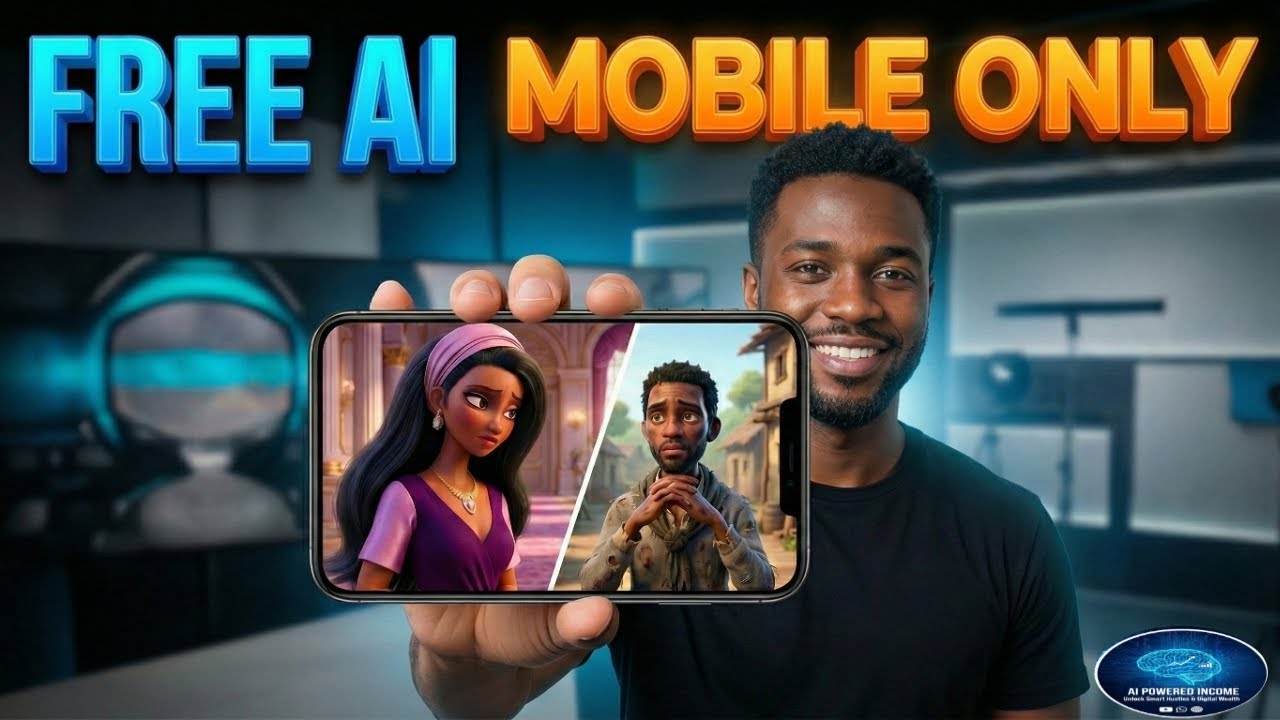 Как бесплатно создавать вирусные видеоролики с историями, созданными с помощью ИИ, на мобильных у...
