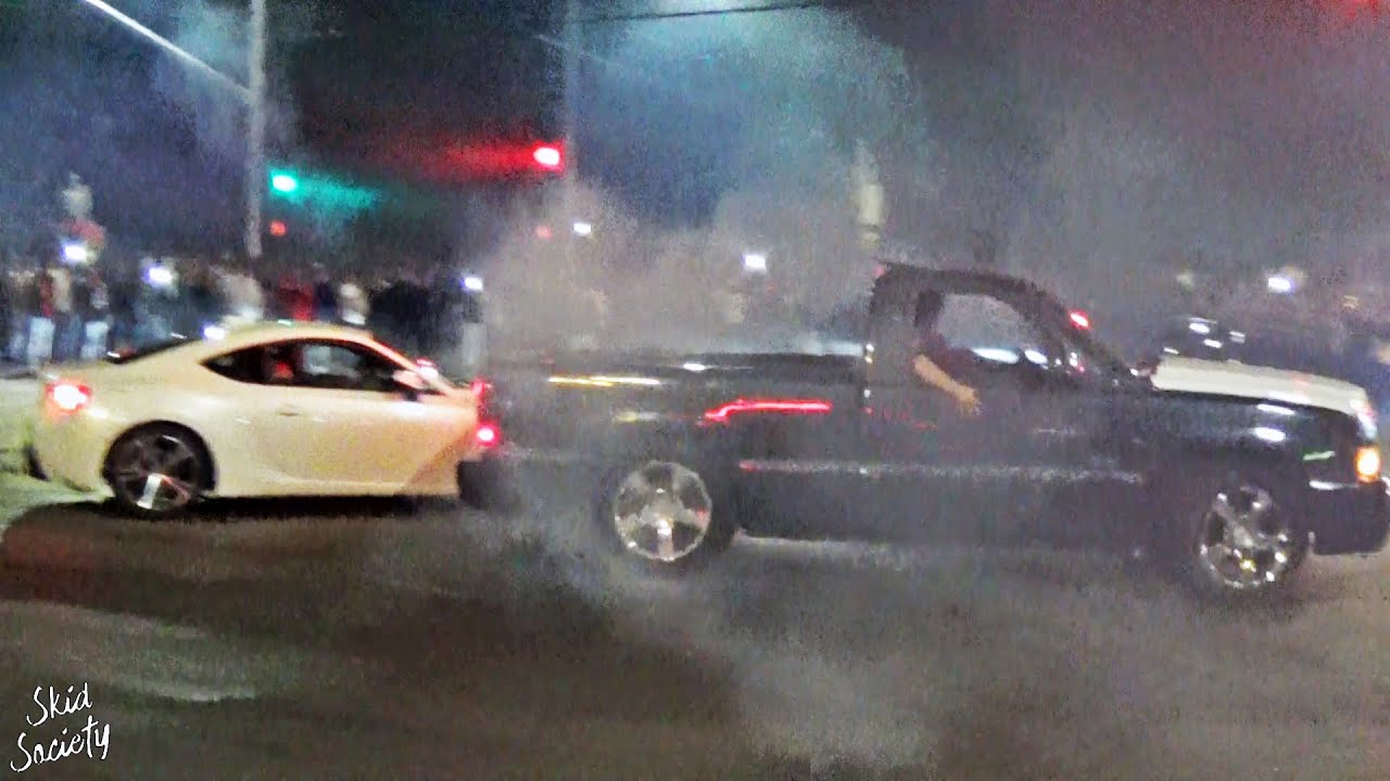 Toyota 86 KICKED OUT of the Donut Pit by Chevy Silverado