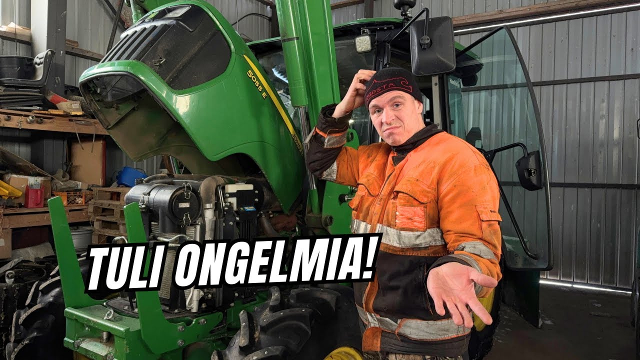EI KÄYNNISTY! Vaihdoin kaapelit – Hajotinko traktorin?