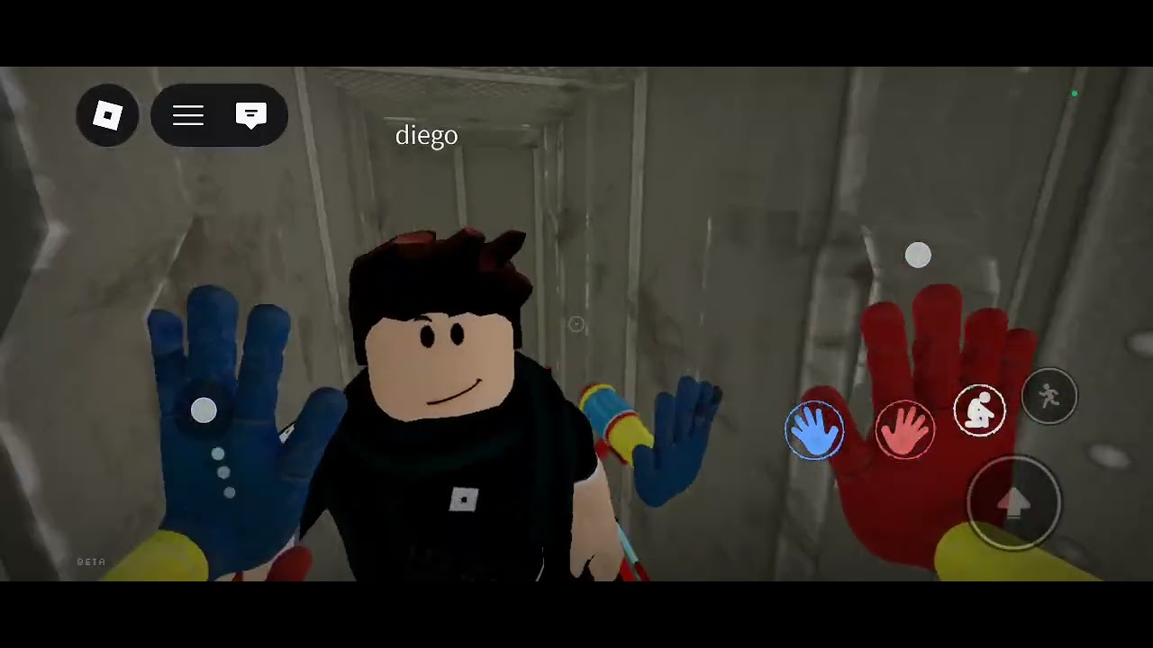 Yo y mi amigo jugamos a popy pleyntain 