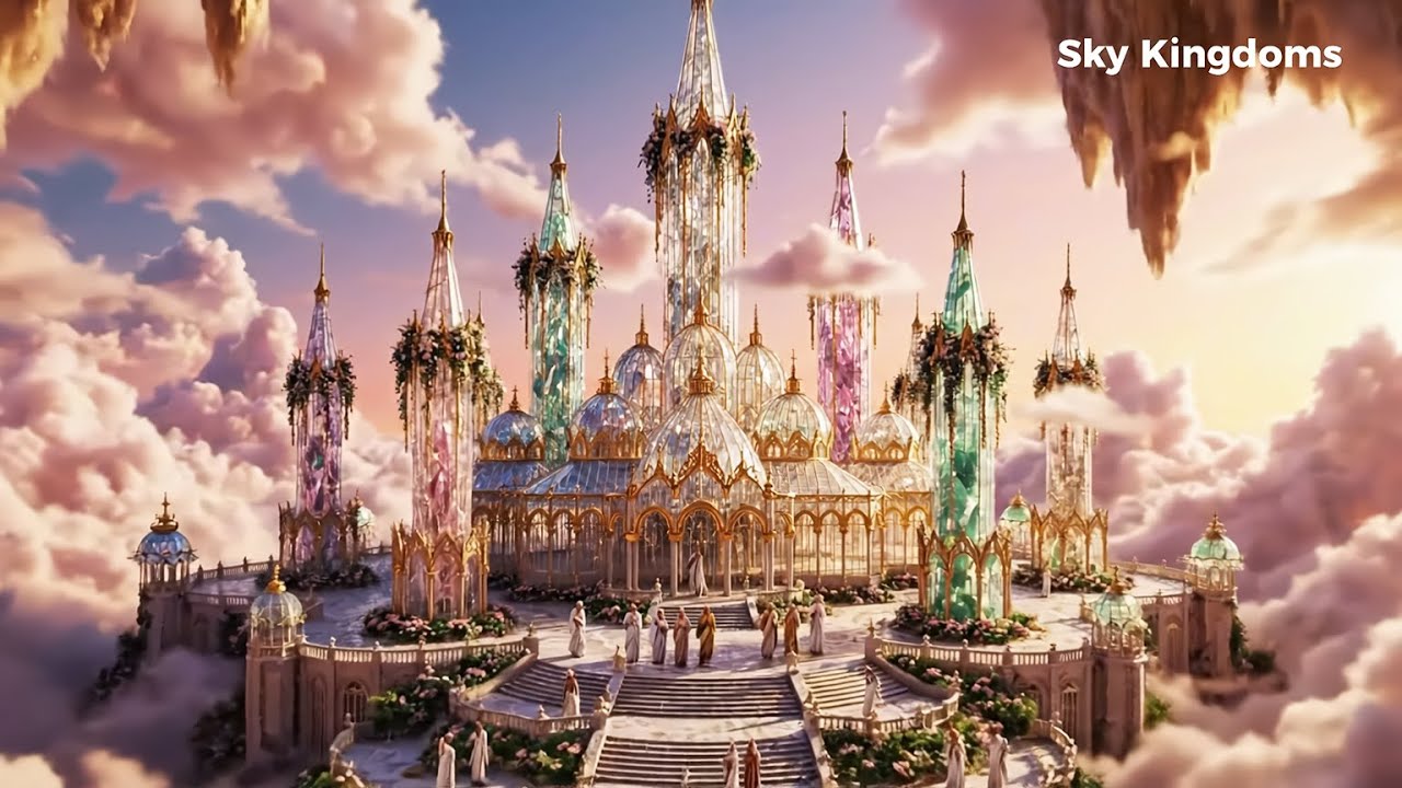 Echoes from the Sky Kingdoms | A 4K Voyage Through Palaces of Light & Heaven Music