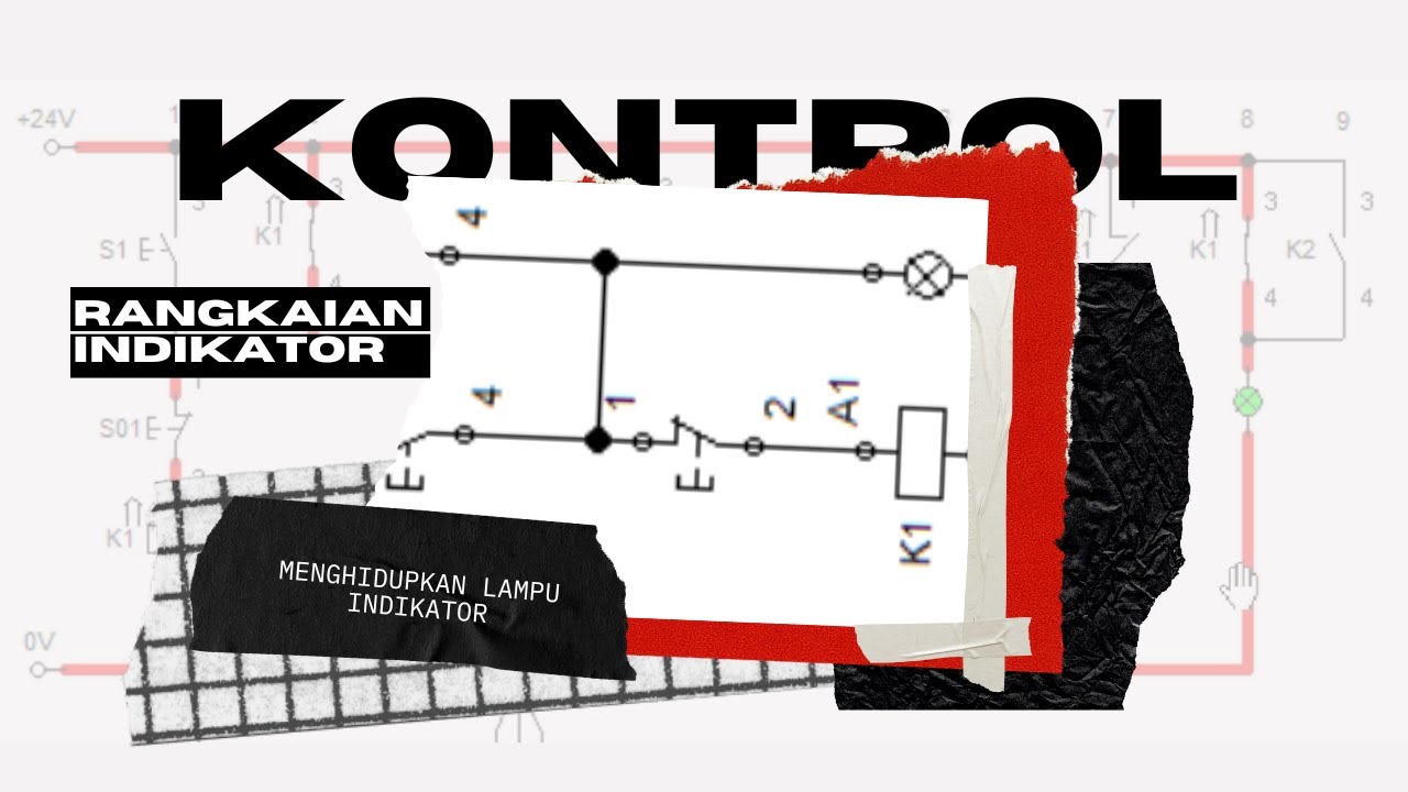 MENJALANKAN MOTOR DC DAN LAMPU INDIKATORNYA