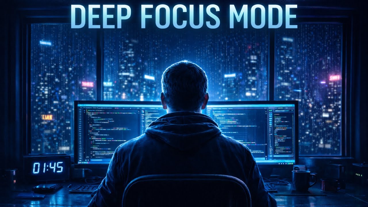 Night Shift 🌃 | Cyberpunk Night Coding for Deep Focus