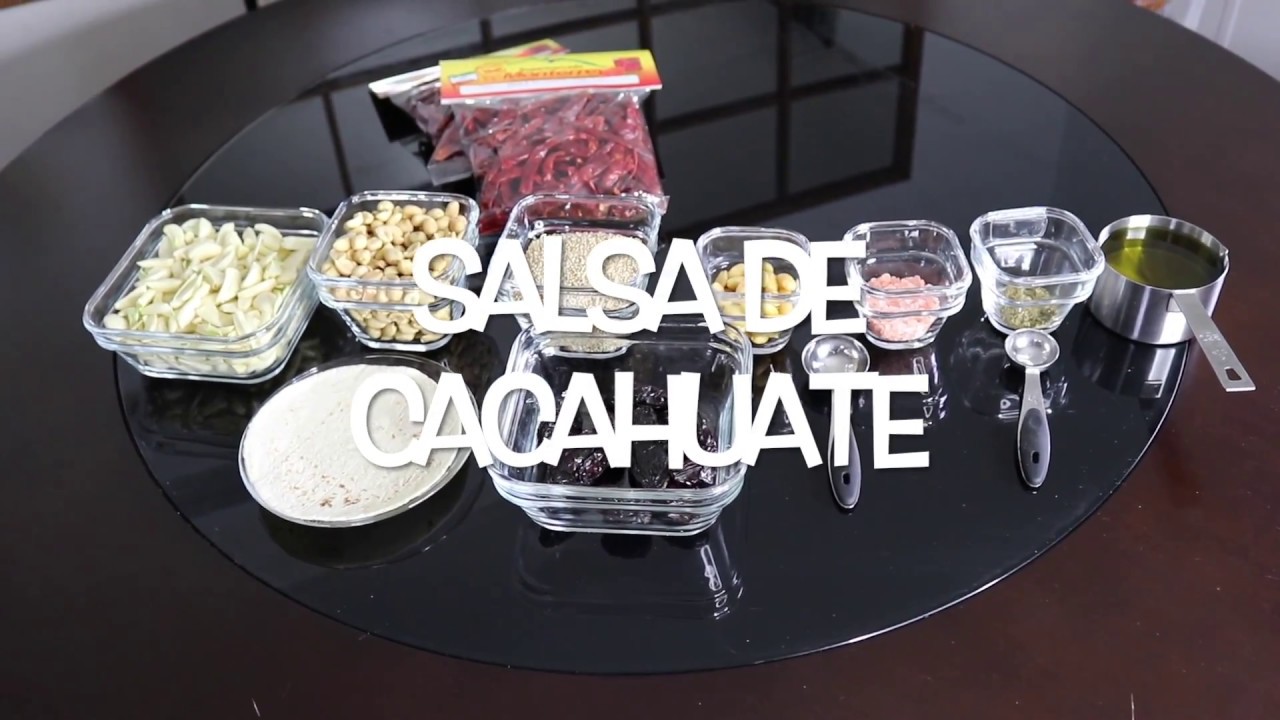 Salsa de Cacahuate!!! (salsa macha)