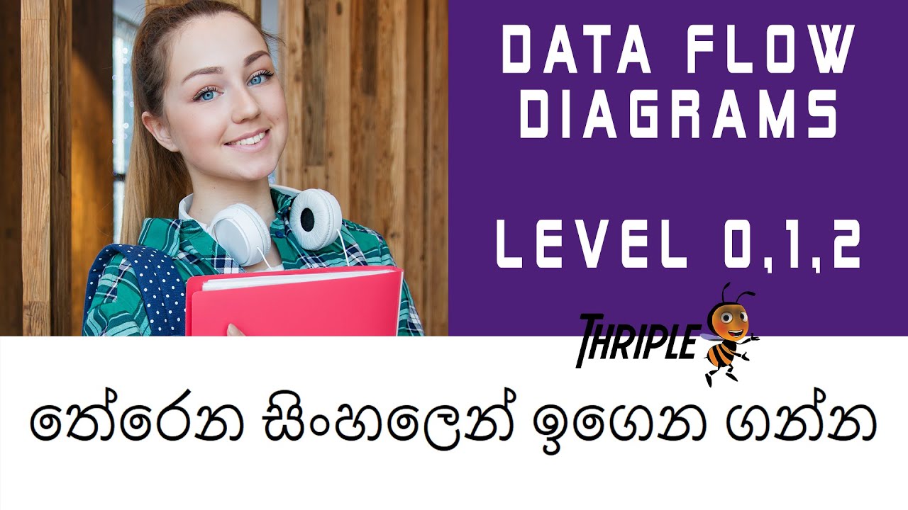 Data Flow Diagram (level 0, 1, 2) - UML - Sinhala