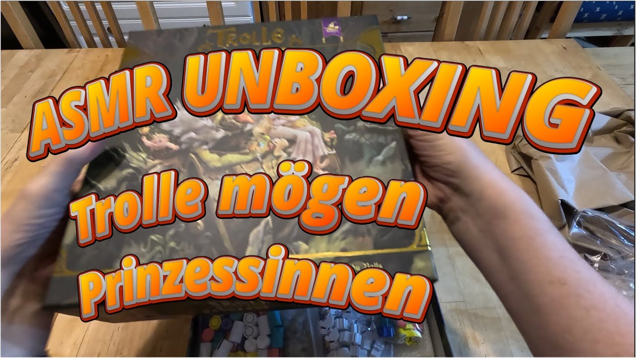 Trolle mögen Prinzessinnen Riesennasen Edition #ASMR #Unboxing