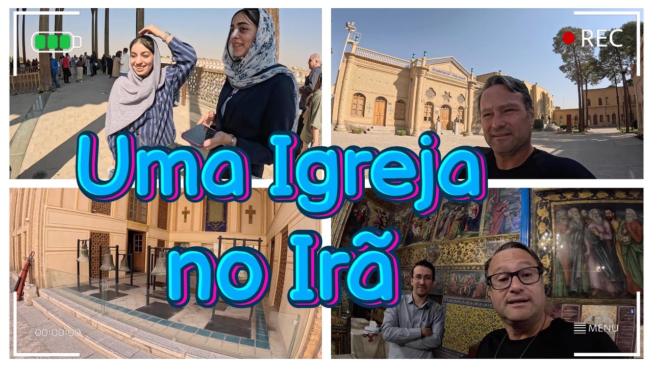 Eu Encontrei Uma Igreja Cristã no Irã - Pode isso? Irã 🇮🇷 - Ep17 Iran 🇮🇷