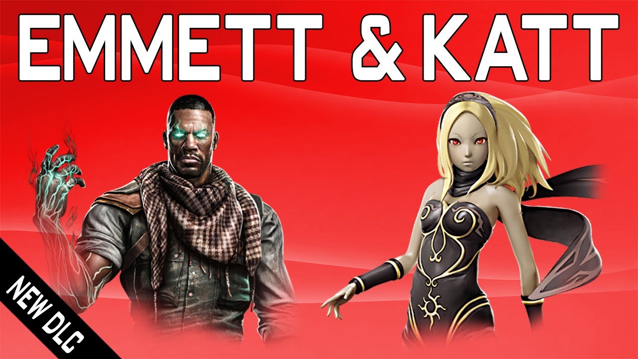 Playstation All-Stars Battle Royale - Emmett Graves & Kat (NEW DLC & SPECIAL MOVES)