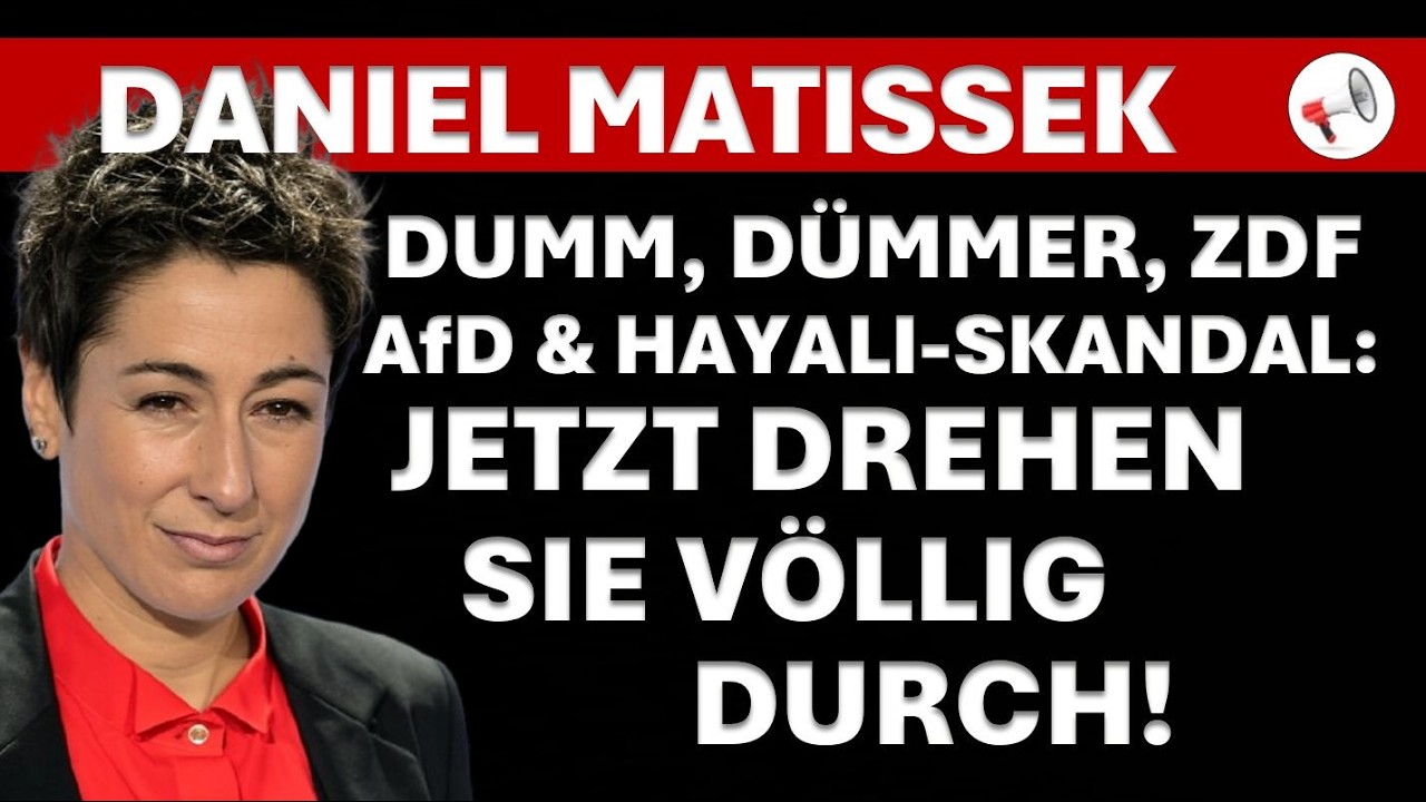 Hayali als Fake-News-Schleuder und herbeifantasierte AfD-„Skandale“ | Daniel Matissek im Gespräch