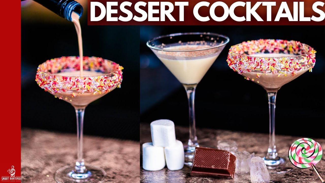 Süßes DESSERT Cocktails! 🍰 I SmartBartending