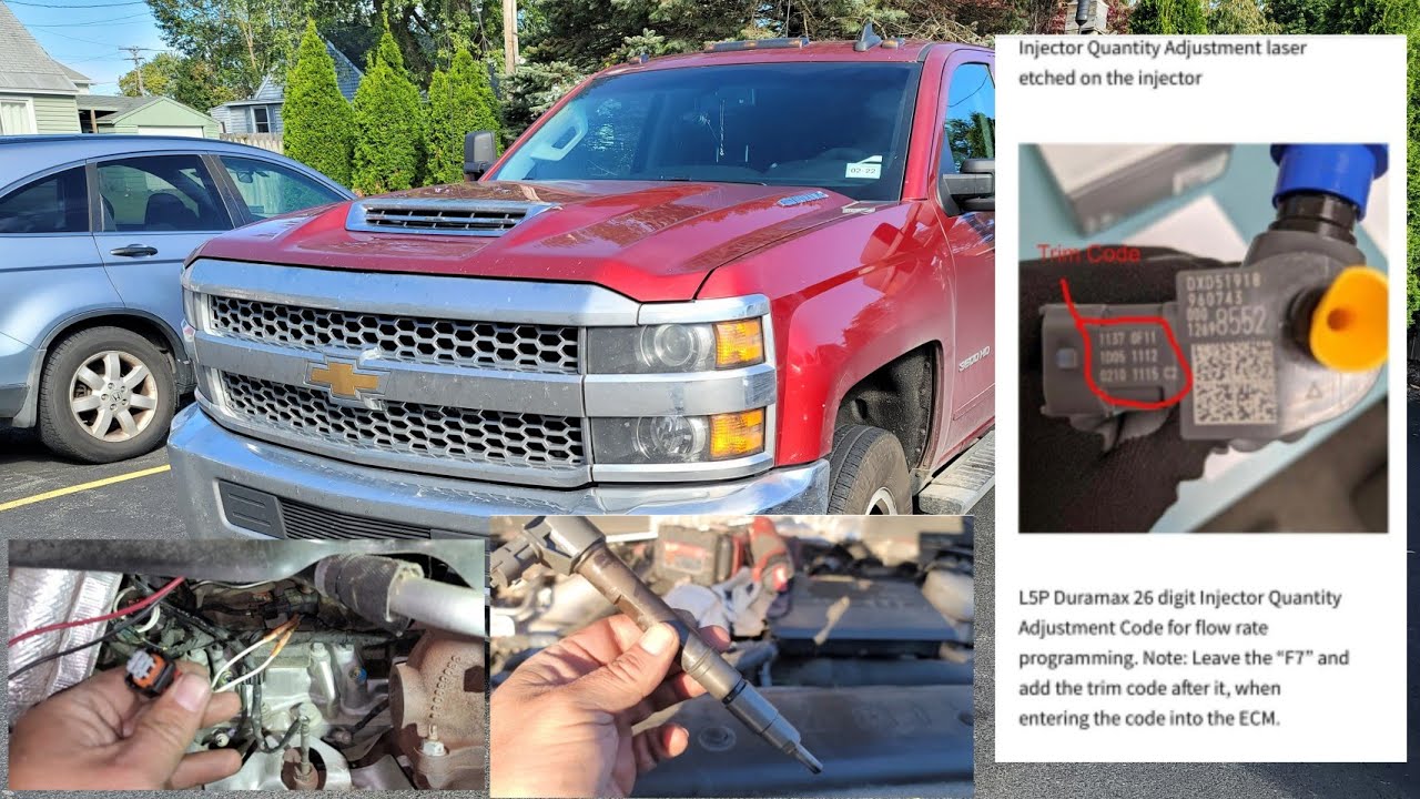 Замена инжектора и разъема L5P Duramax #3