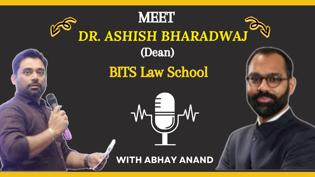 How BITS Law School Is Redefining Legal Education with AI| Dean Dr. Ashish Bharadwaj