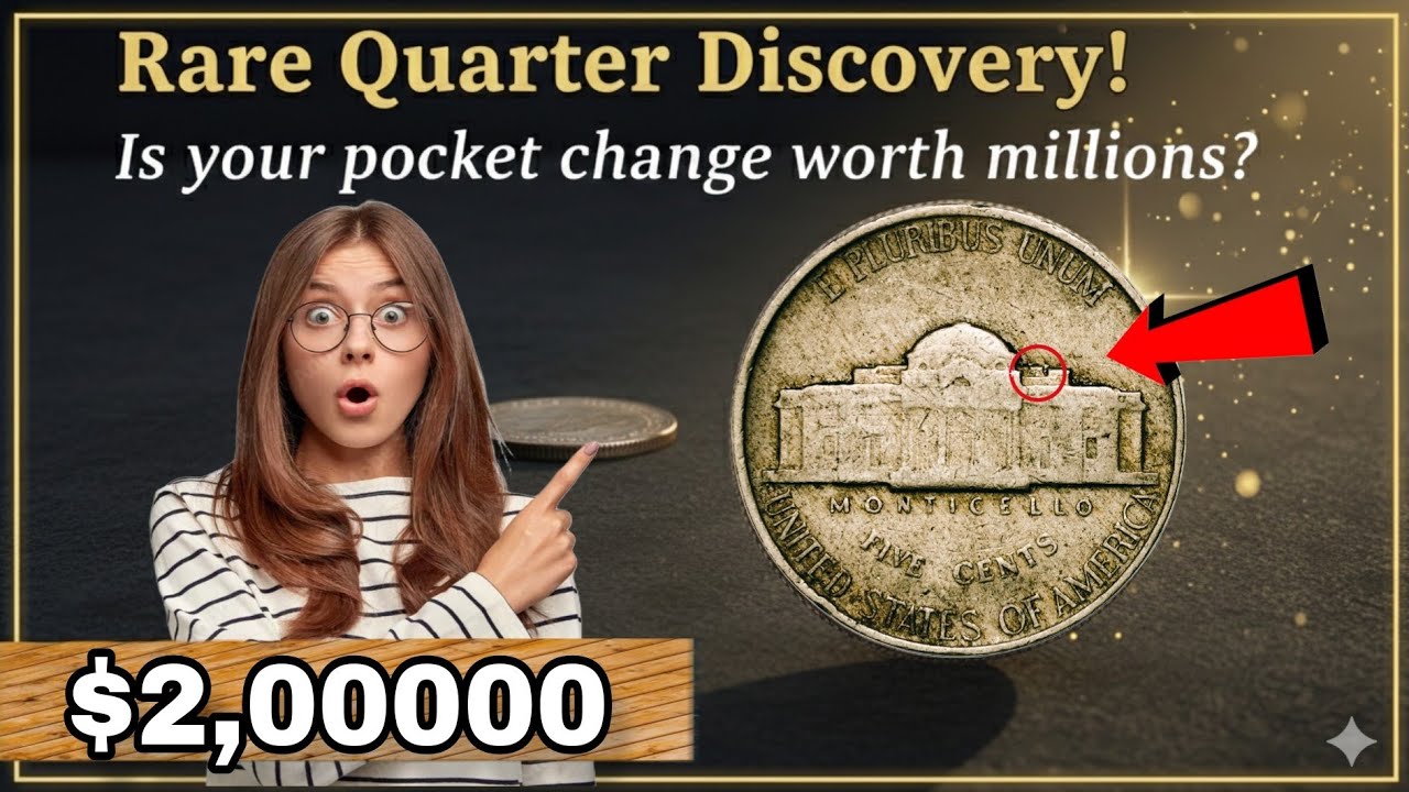 Top 5 Most Valuable Jefferson Nickel Five Cent Coins Worth Big Money
