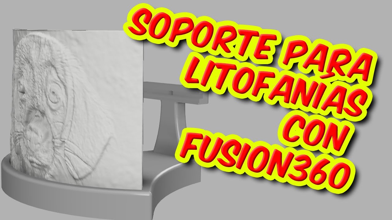 [TUTORIAL] Soporte para litofanías con leds en Fusion 360 (principiantes) - Impresión 3D