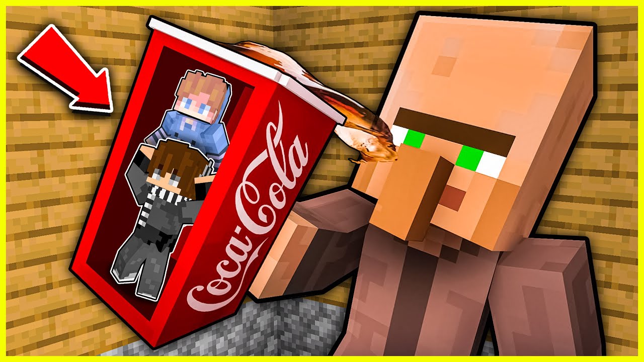 FRANZ & JOJO MASUK KEDALAM COCA COLA di MINECRAFT