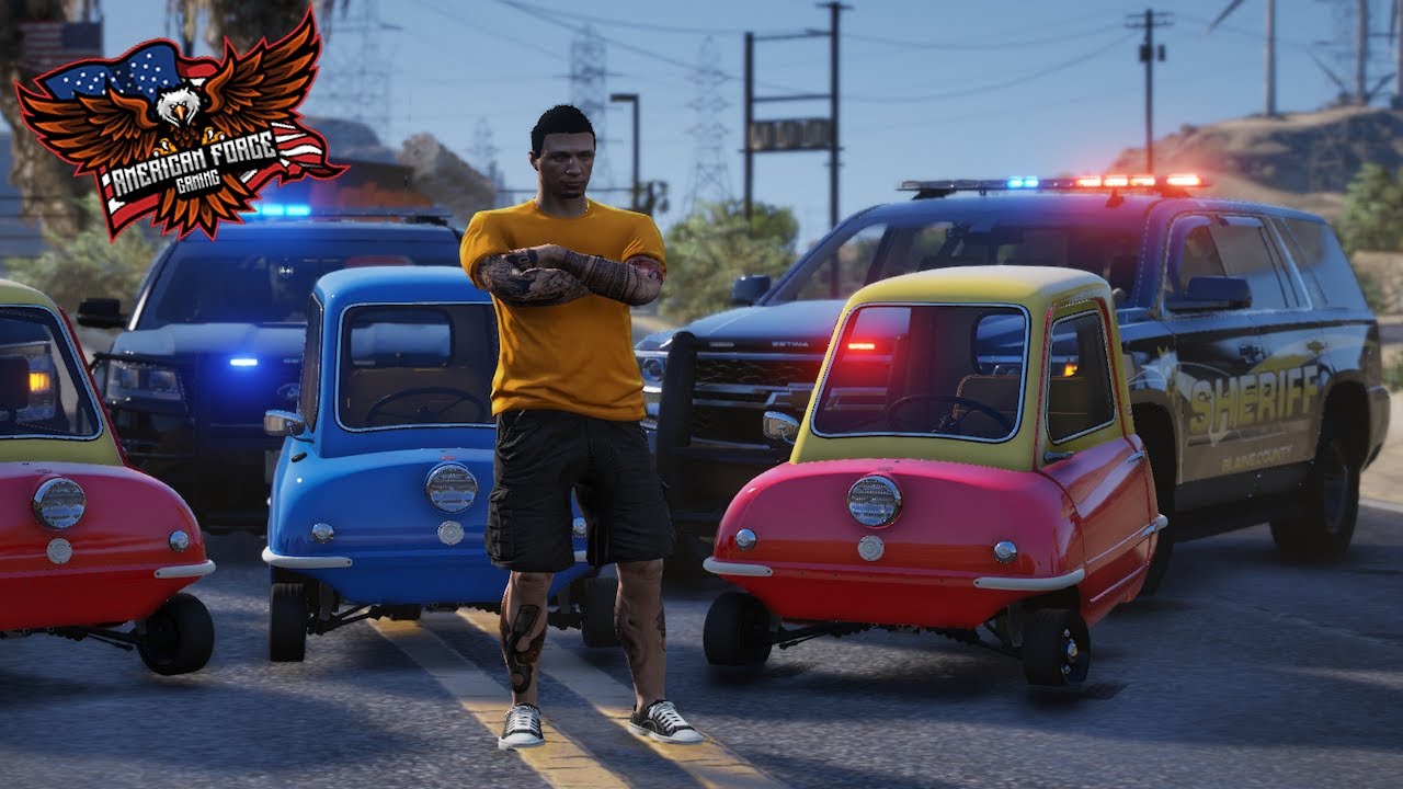 HIDE N SEEK IN TINY LITTLE CARS! (COPS GOT MAD) | AFG