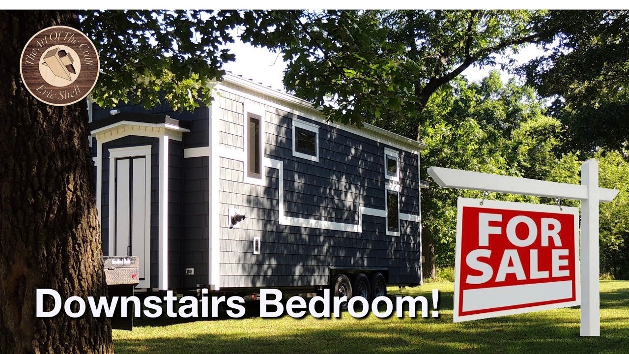 Tiny Home Tour with Downstairs Bedroom!