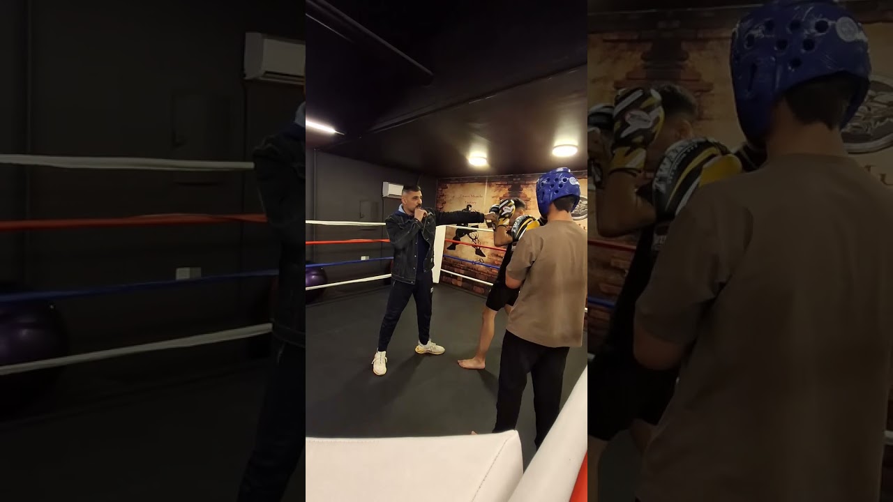 #sports_muay_thai #توجيه_اللاعب_المبتدء_في_اول_نزال_له 