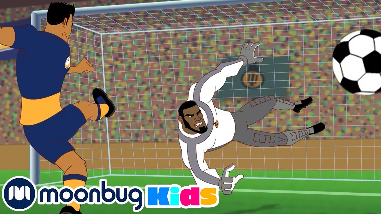 Klaus Encounters of the Nerd Kind - SUPA STRIKAS | Football Cartoon | MOONBUG KIDS - Superheroes
