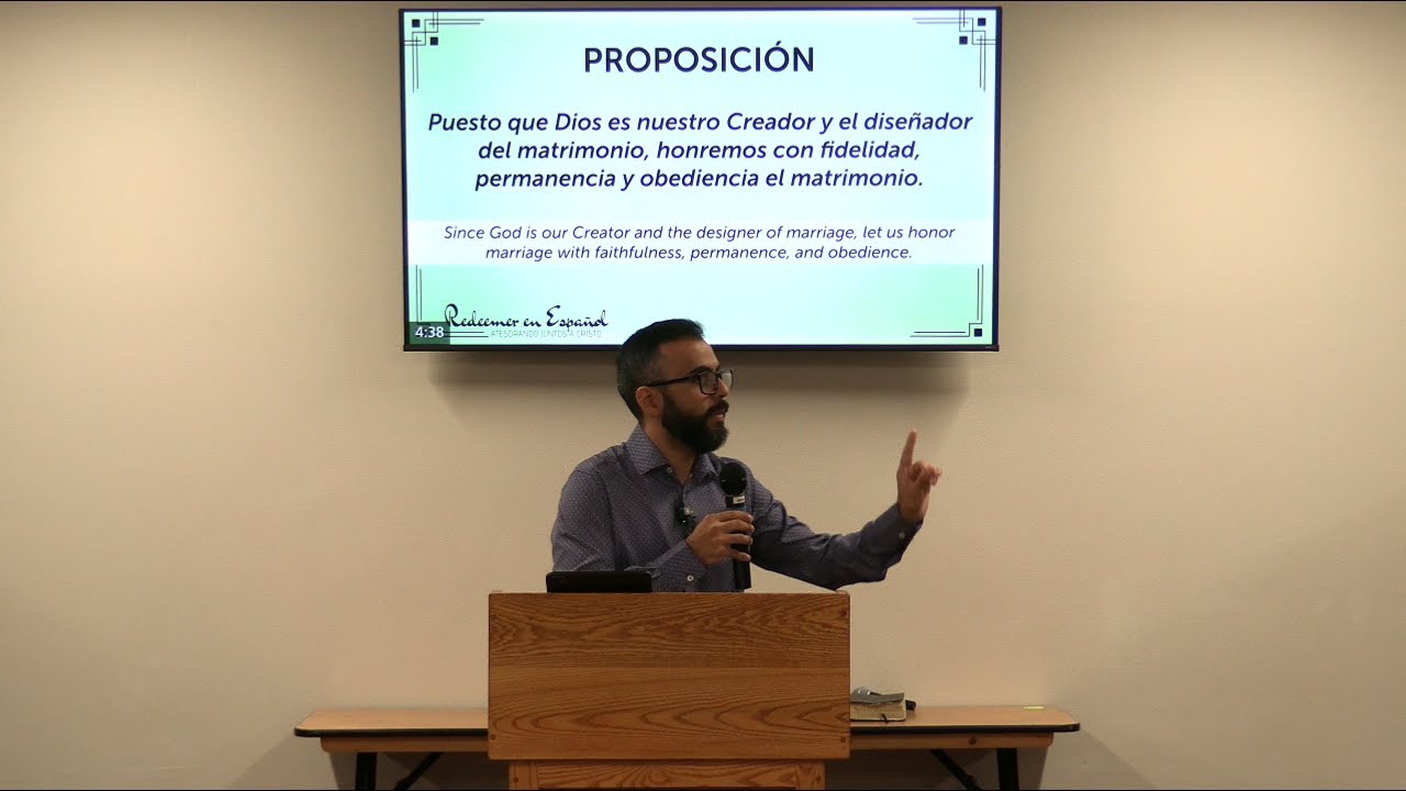 El matrimonio: Diseño divino - Marcos 10:1-12 - Pastor Roberto Serna