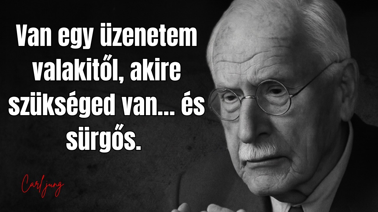 Carl Jung – Van egy üzenetem valakitől, akire szükséged van… és sürgős.