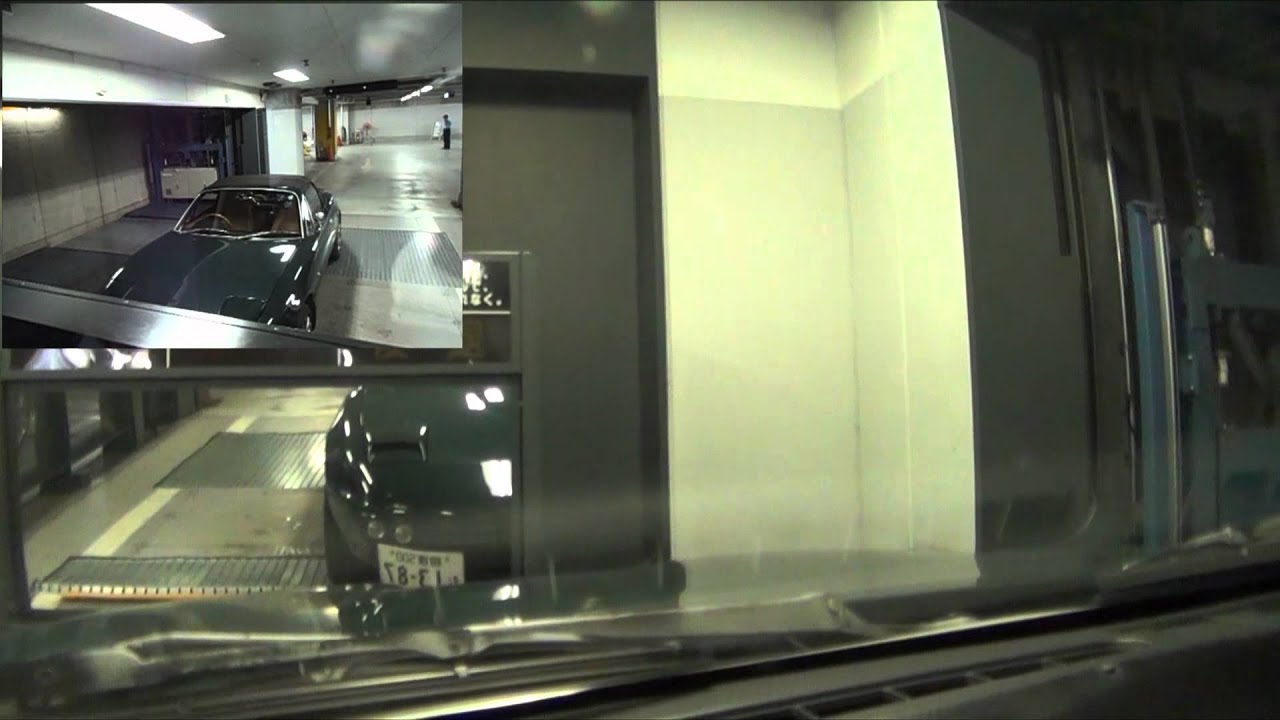 群馬県庁立体駐車場/Japanese parking system