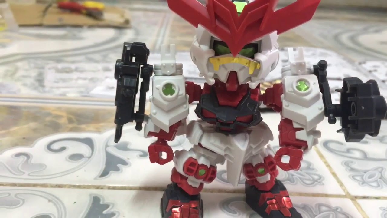 Unbox và review gundam sengoku astray (china)tiếng việt