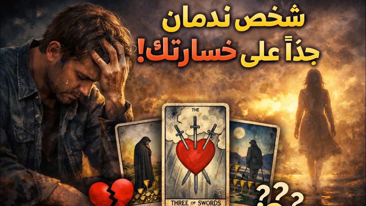 شخص ندمان جداً على خسارتك #تاروت #اكسبلور #توقعات #تاروت_الحبيب #fortunetelling #tarot 
