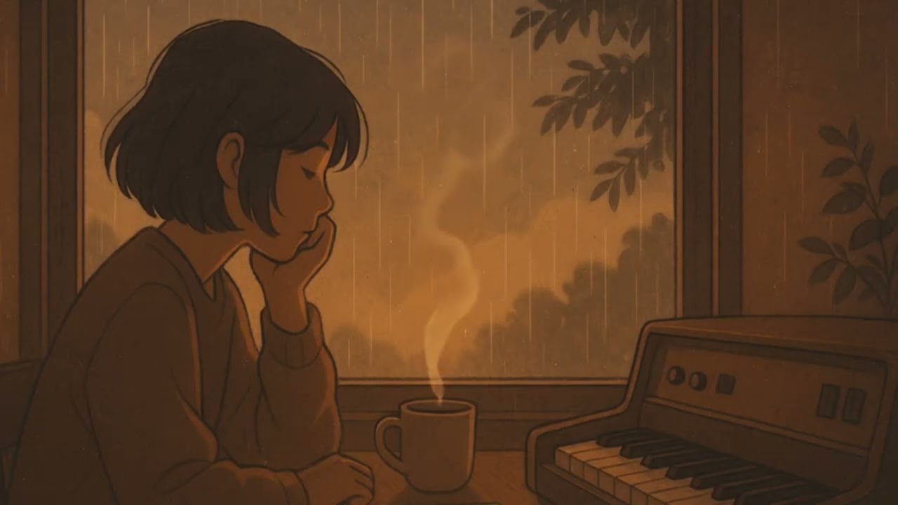 Music Radio Lounge LoFi — Amber Glow Sunset 🌅