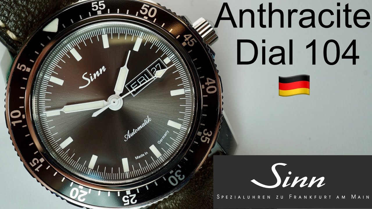 Sinn 104 Anthracite Plus More