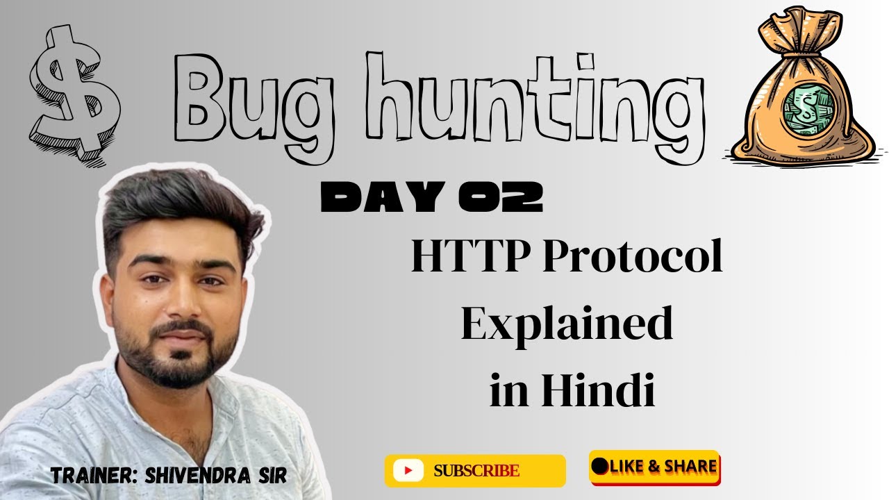 Bug Hunting Day 02 | HTTP Protocol in Detail | HTTP Methods, Headers & Status Codes | Hindi