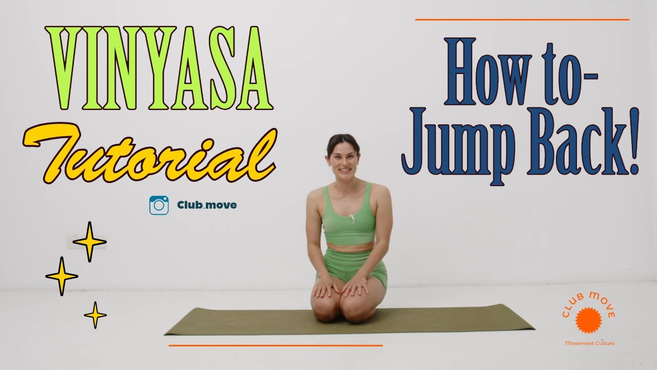 How to Jump Back! Linking Vinyasa Flow Turtorial. ✨️