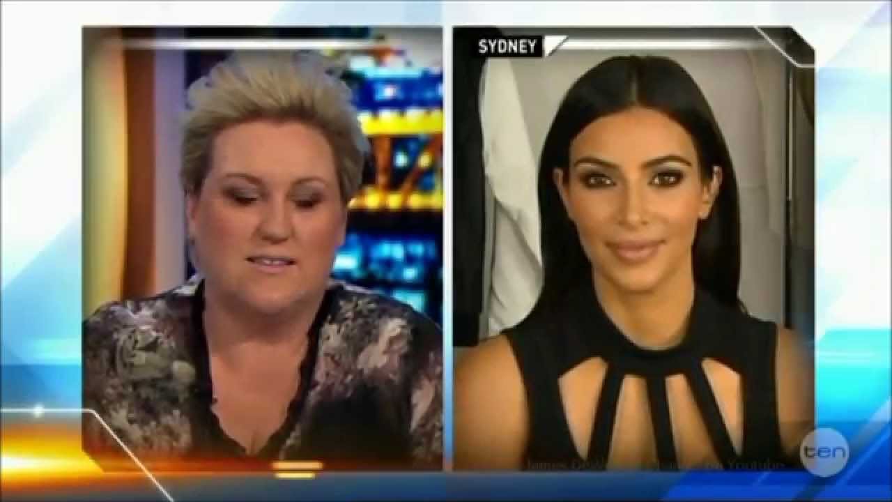 Kim Kardashian-West LIVE Australian Tv Interview 12-9-2014