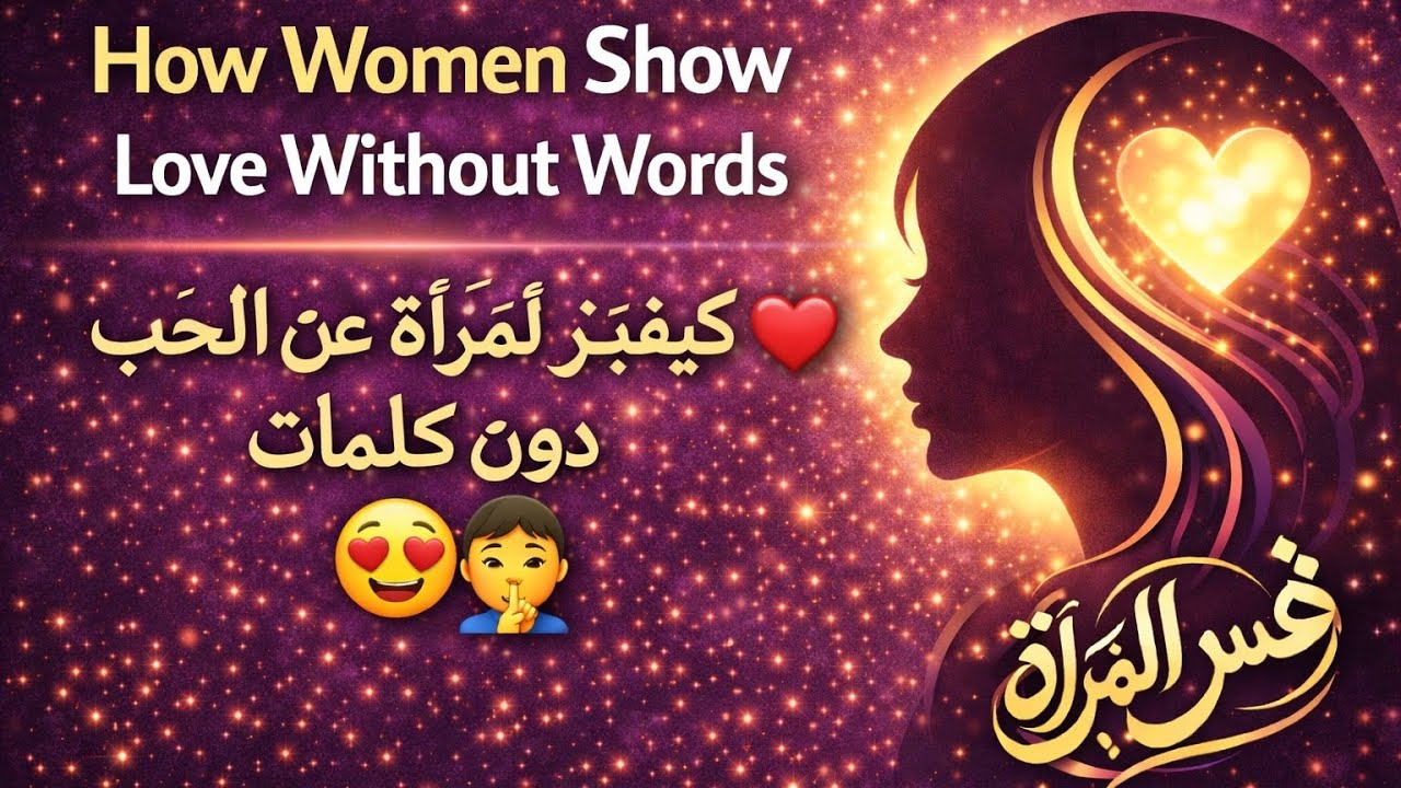 كيف تُعبّر المرأة عن الحب دون كلمات ❤️🤫 | أسرار نفسية لا يلاحظها الرجال لغة الحب عند المرأة,