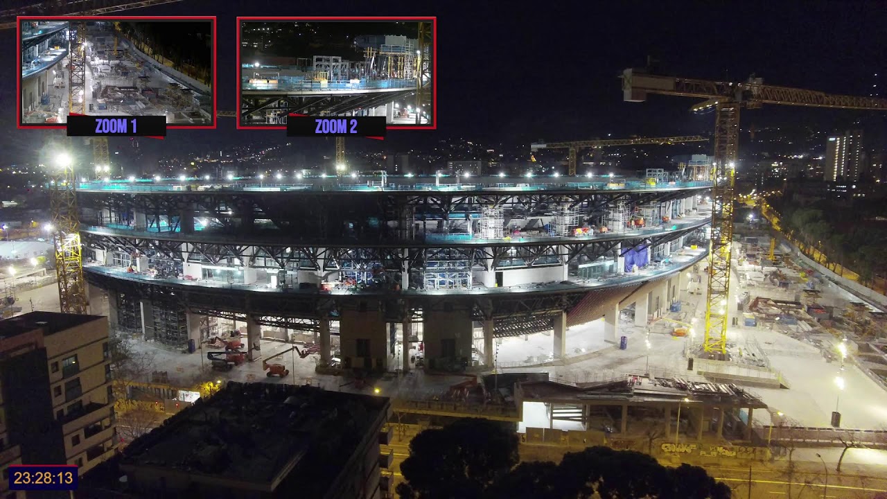 Emissi&oacute; en directe 4K! 09/03/26 de Las Obras del Camp Nou!