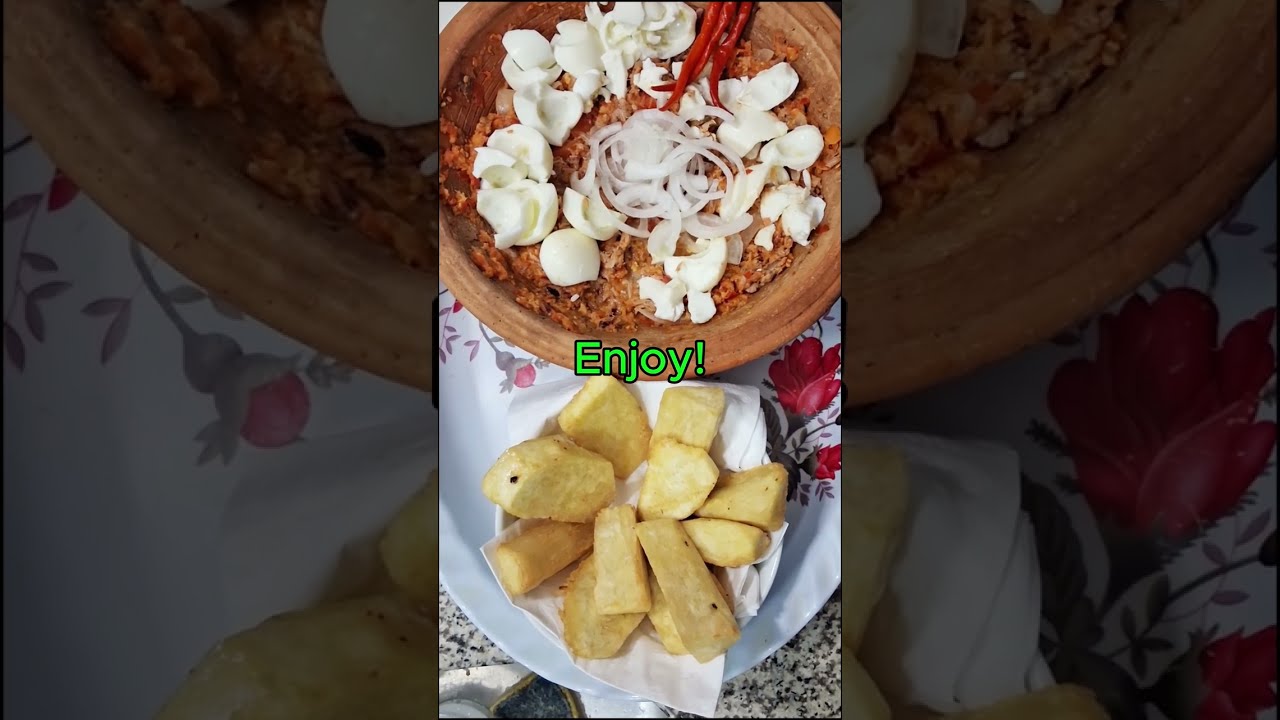 Once Upon a Dinner: The Best Fried Yam & Pepper Ever (No Joke!)
