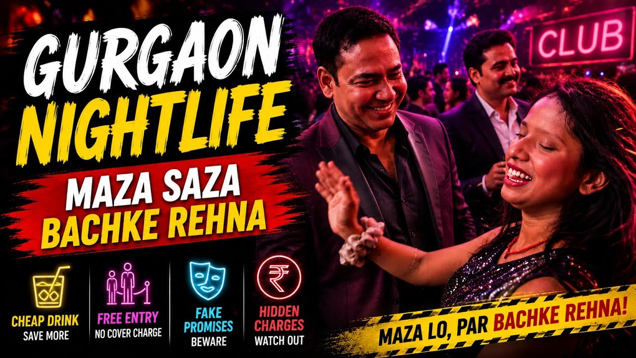 Gurgaon Nightlife - Maza Saza Bachke Rehna !!!