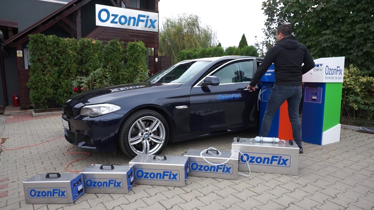 Ozonizare pentru autoturisme cu generator de ozon OzonFix