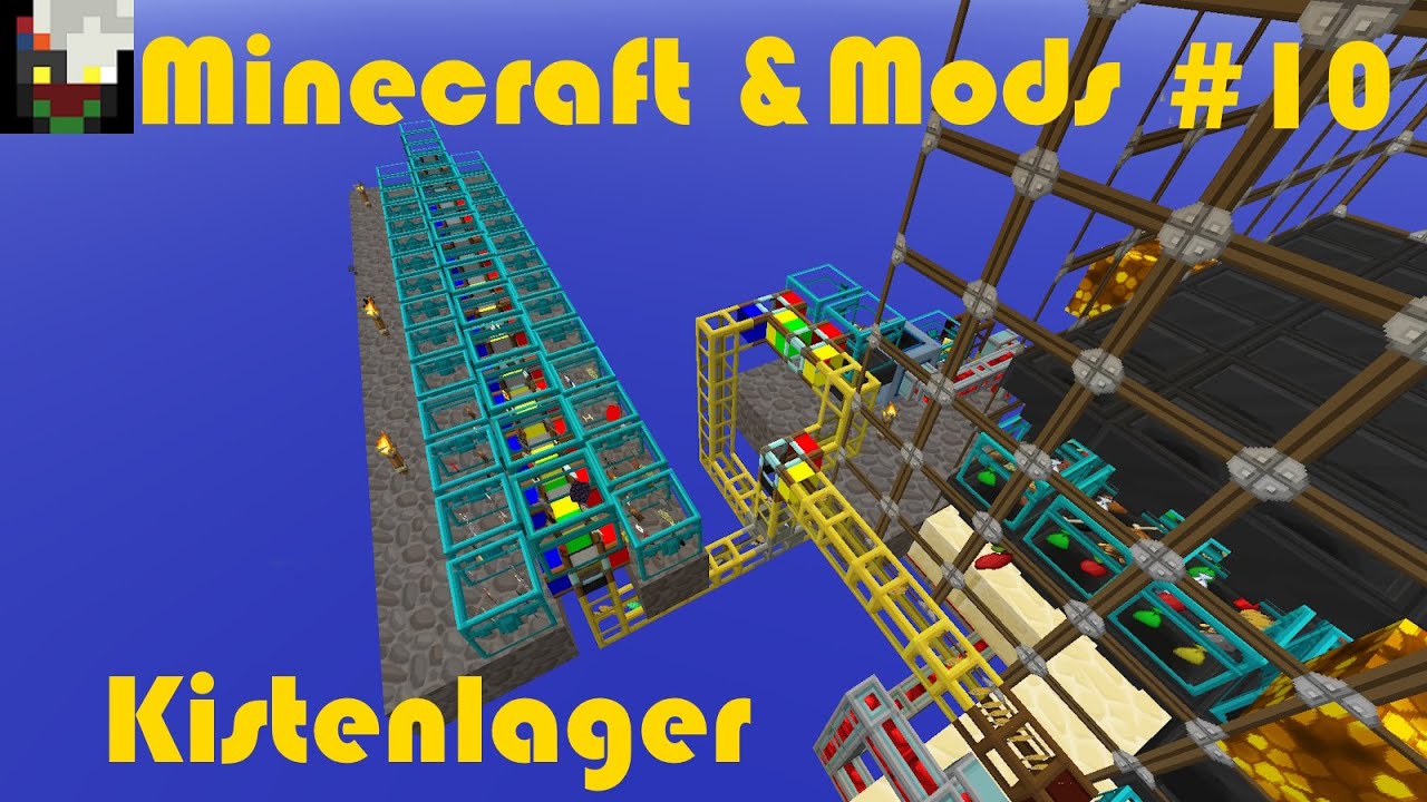 Minecraft (mit Mods) - Folge 10 - Kistenlager