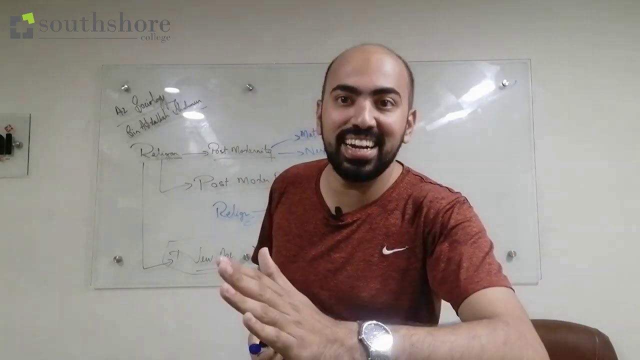 Southshore Video Classroom - A2 Sociology with Abdullah Shahmeer - Session 2