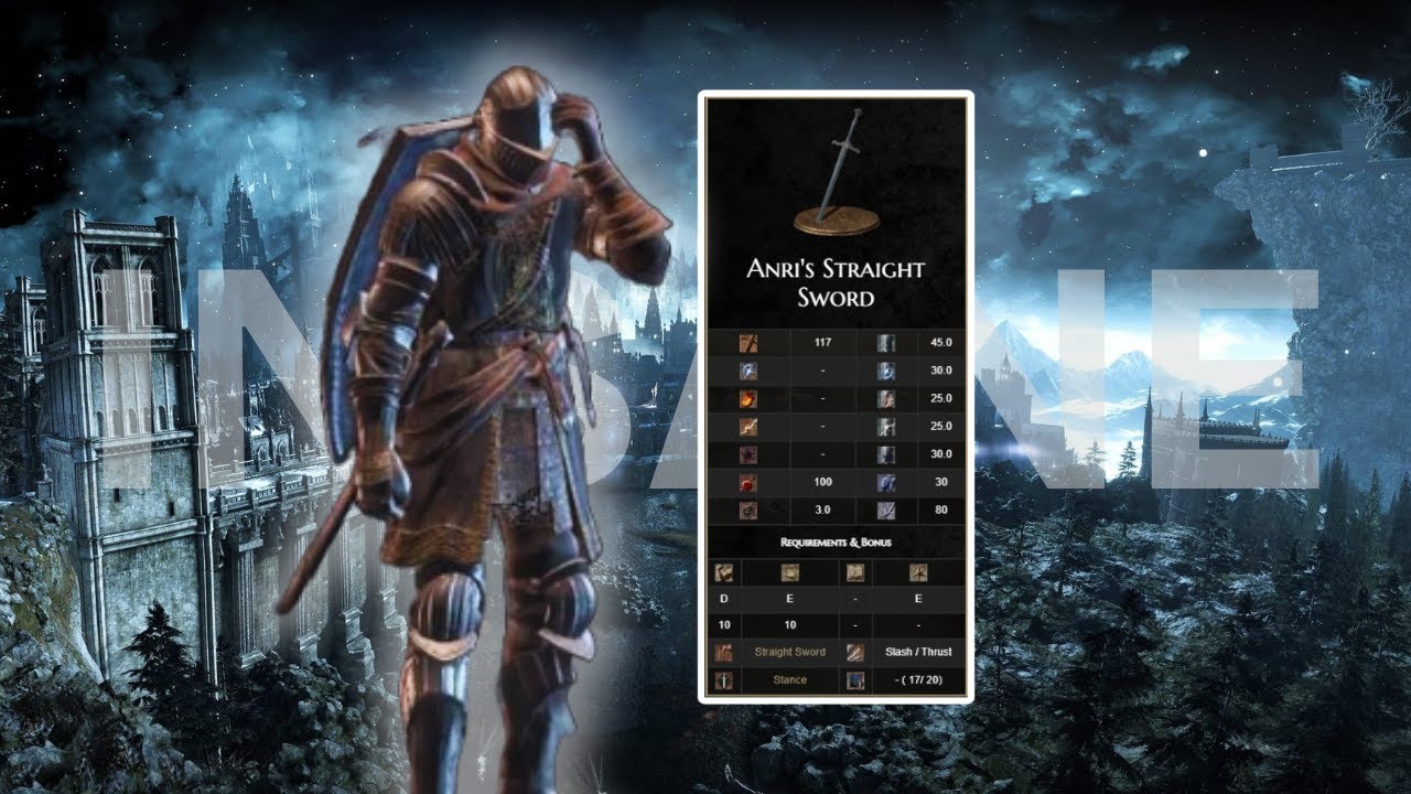 Anri’s Straight Sword is ACTUALLY BROKEN