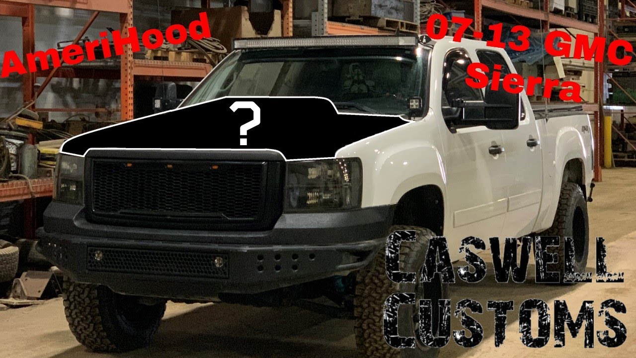 AmeriHood Ram Air Hood 07-13 GMC Sierra 1500