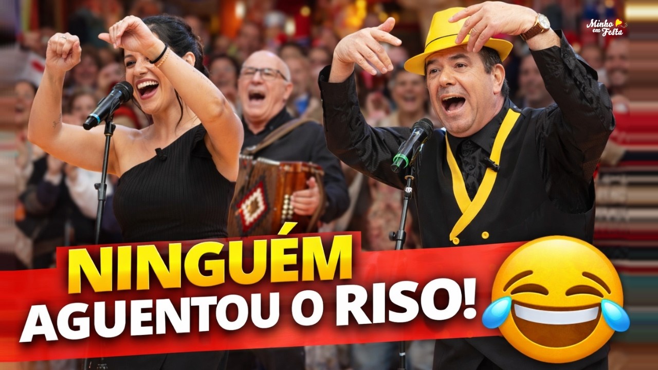 Marta e Augusto Canário Partiram Tudo! 😂 Desgarrada Deixou Toda a Gente a Rir