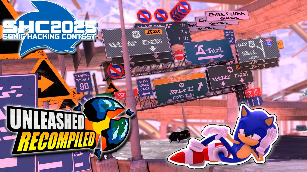 Sonic Unleashed Recompiled | Cyberspace: Eternal Highway [Sonic Hacking Contest 2025]