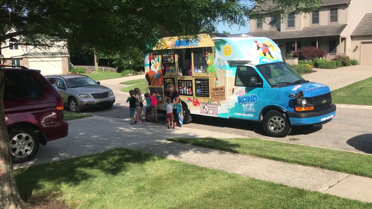 Kona Ice Birthday Party Fun!!