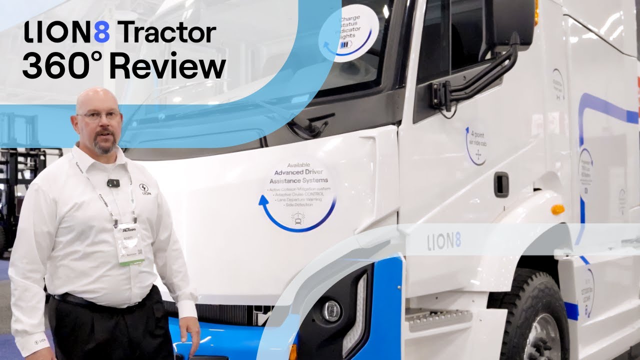 Lion8 Tractor | A 360° Walkaround of the 100% Electric BEAST